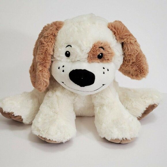 2018 Animal Adventure Tan Cream Puppy Dog Plush Si - Picture 1 of 5